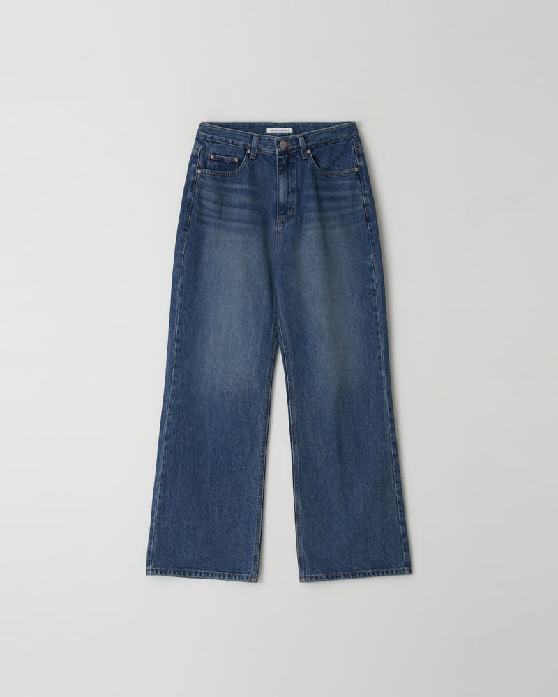 Understanding - Korean Women Fashion - #pursuepretty - Brush Washing Denim Pants - 8