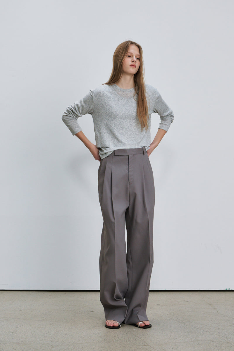 Understanding - Korean Women Fashion - #pursuepretty - V-neck Layered Tee