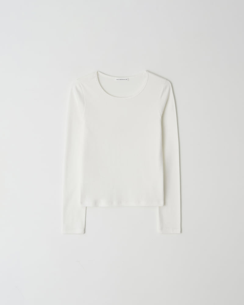 Understanding - Korean Women Fashion - #restrostyle - Round Cozy Tee - 4