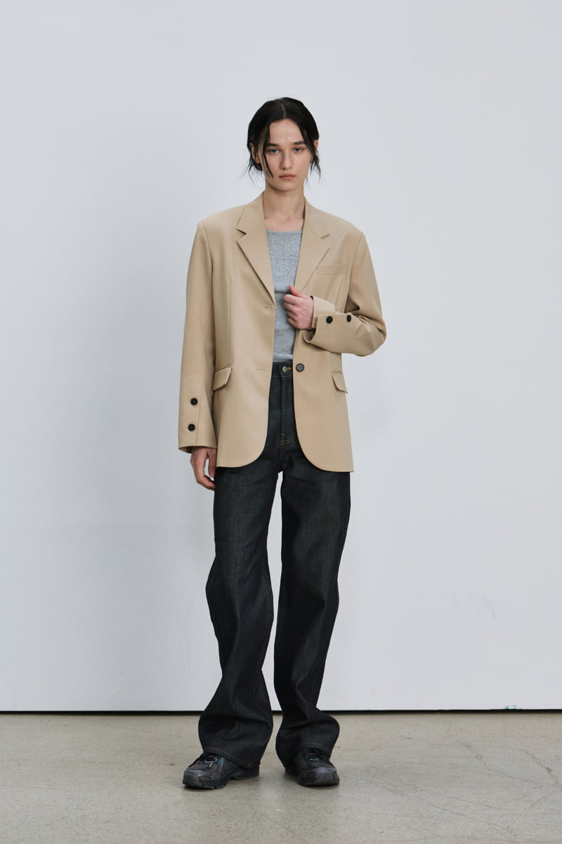 Understanding - Korean Women Fashion - #romanticstyle - Sleeve Button Jacket