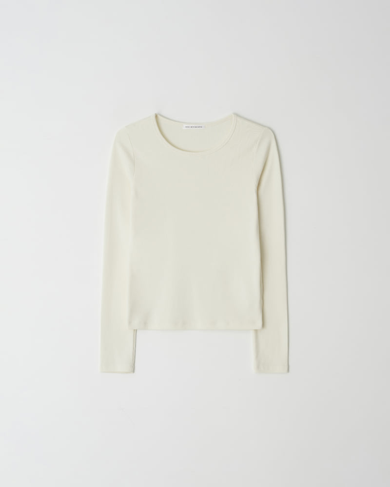 Understanding - Korean Women Fashion - #shopsmall - Round Cozy Tee - 5