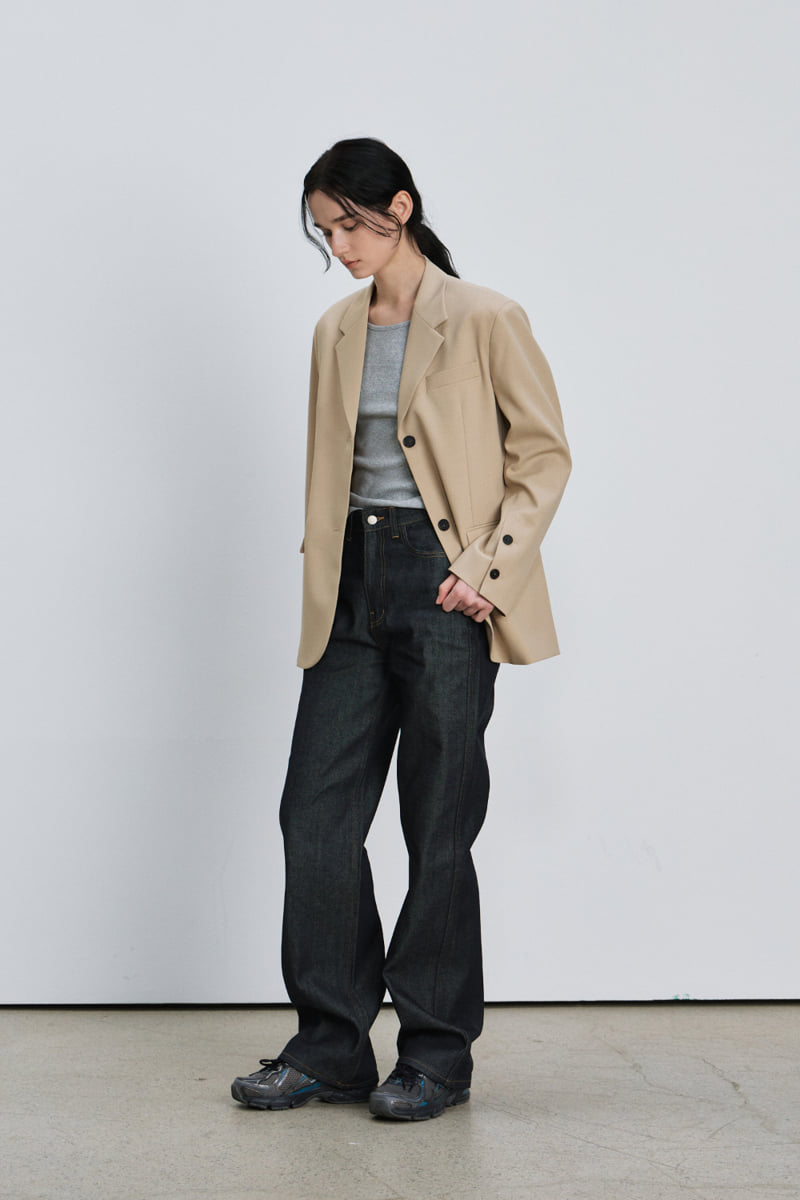Understanding - Korean Women Fashion - #shopsmall - Sleeve Button Jacket - 2