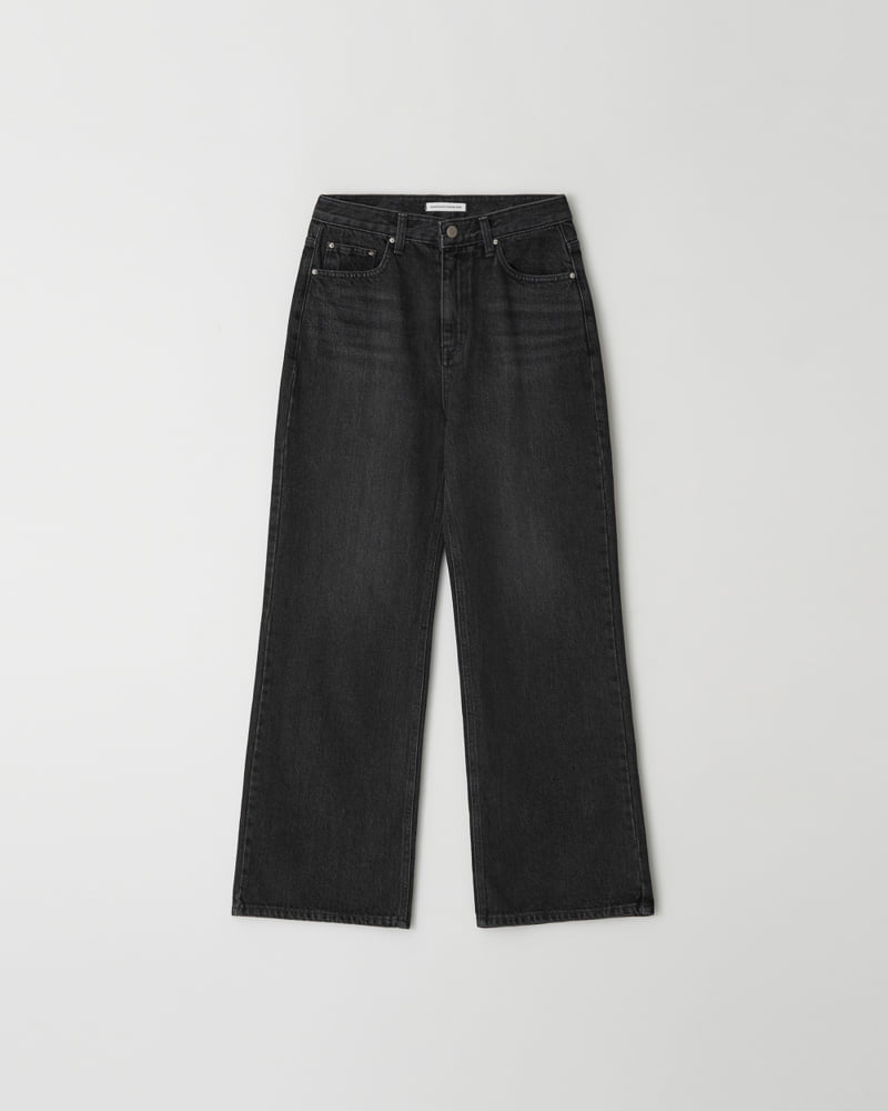 Understanding - Korean Women Fashion - #vintagekidsstyle - Brush Washing Denim Pants - 7