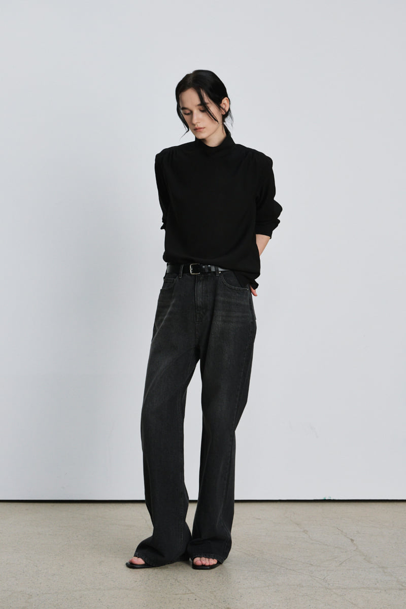 Understanding - Korean Women Fashion - #womensfashion - Brush Washing Denim Pants - 5