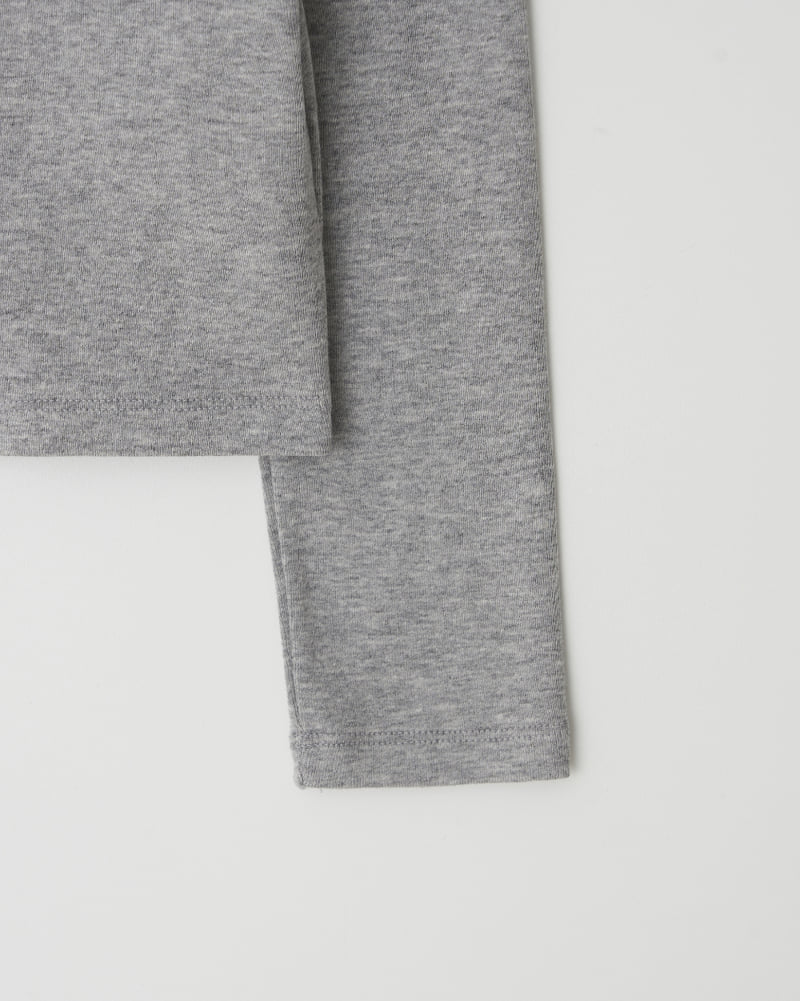 Understanding - Korean Women Fashion - #womensfashion - Round Cozy Tee - 11