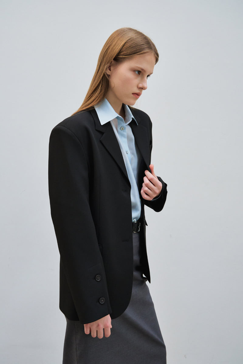Understanding - Korean Women Fashion - #womensfashion - Sleeve Button Jacket - 8