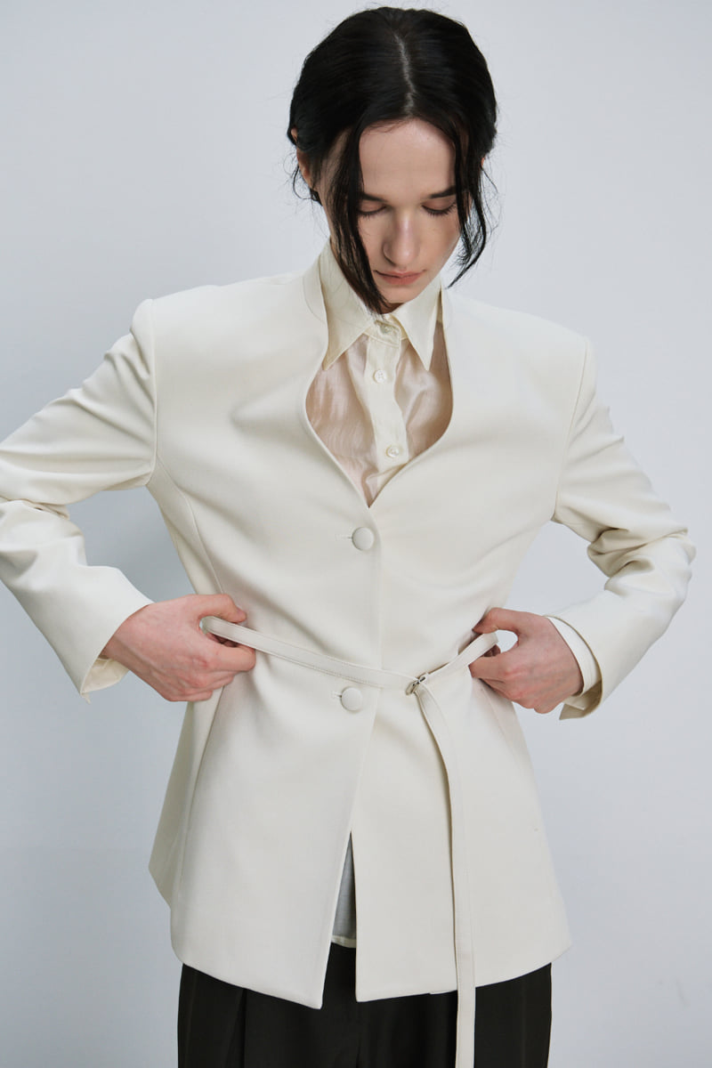 Understanding - Korean Women Fashion - #womensfashion - No Collar Jacket - 5