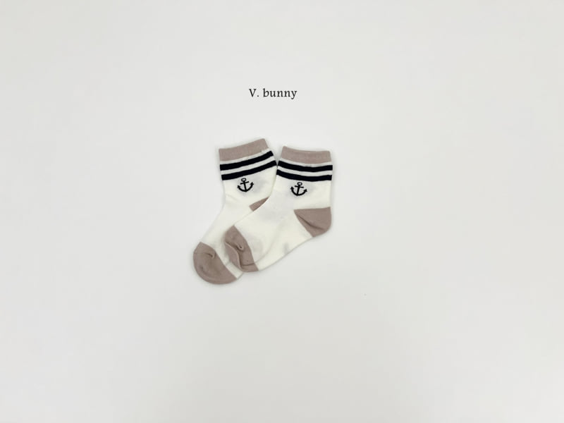 V Bunny - Korean Children Fashion - #Kfashion4kids - Marine Boy Socks Set - 5
