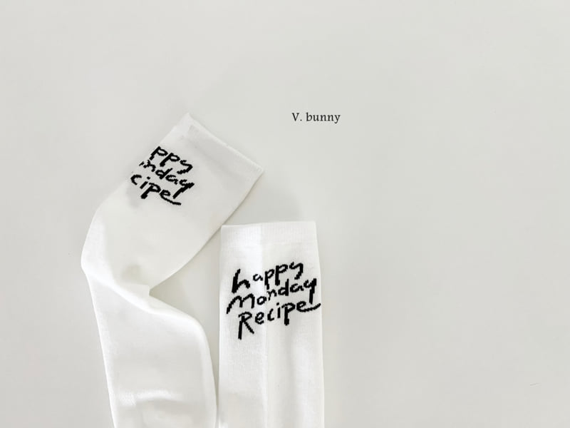 V Bunny - Korean Children Fashion - #Kfashion4kids - Hemp Flower Sock Set - 9