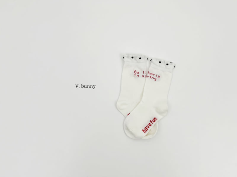 V Bunny - Korean Children Fashion - #childofig - Black Cat Socks Set - 5