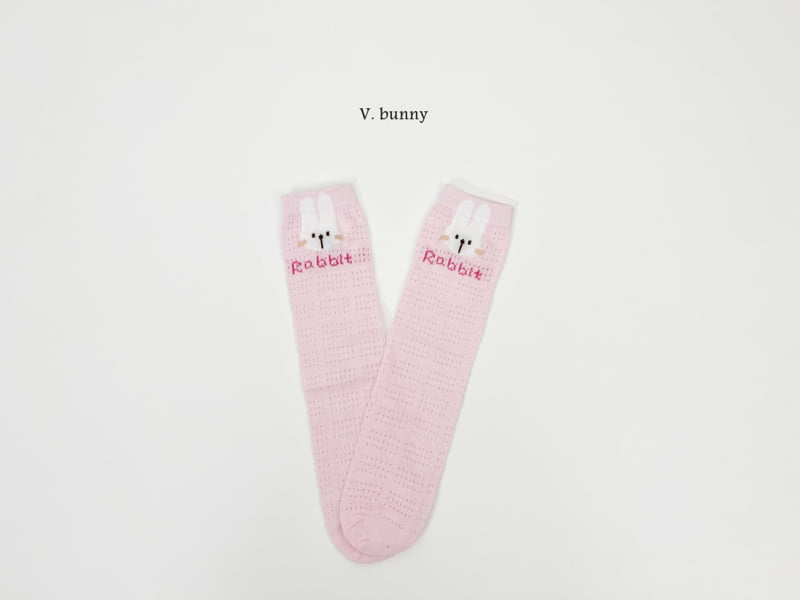 V Bunny - Korean Children Fashion - #childofig - Tosuni Sock Set - 3
