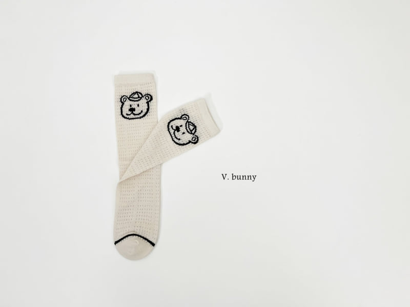 V Bunny - Korean Children Fashion - #childofig - So Happy Socks Set - 3