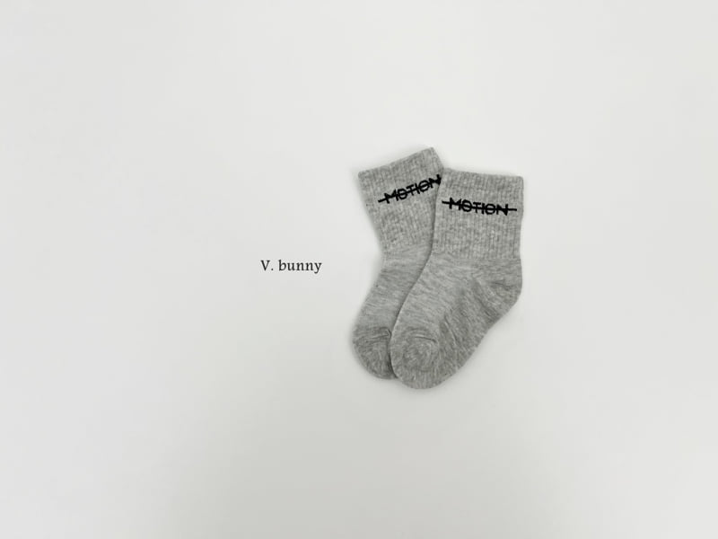 V Bunny - Korean Children Fashion - #childrensboutique - Motion Socks Set - 8
