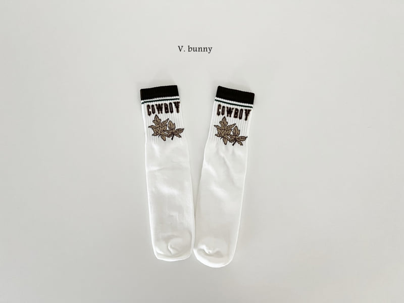 V Bunny - Korean Children Fashion - #childrensboutique - Cowboy Socks Set - 6