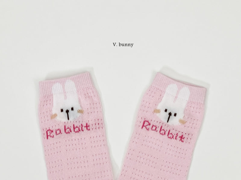 V Bunny - Korean Children Fashion - #childofig - Tosuni Sock Set - 4