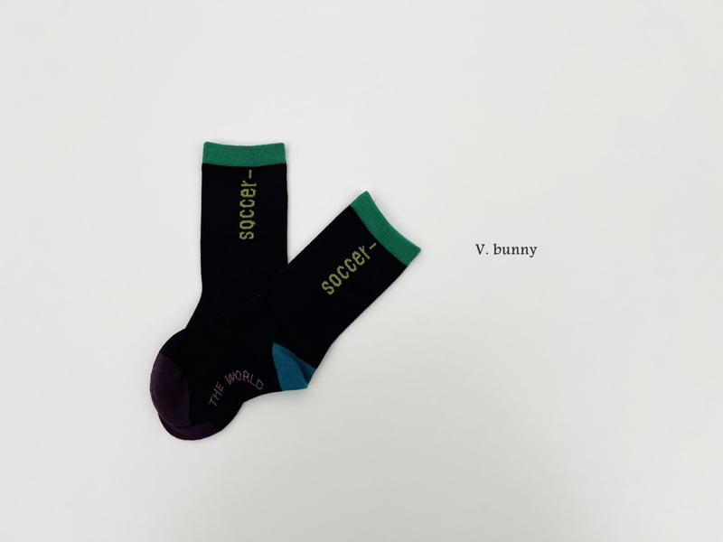 V Bunny - Korean Children Fashion - #designkidswear - Baseball Socks Set - 7