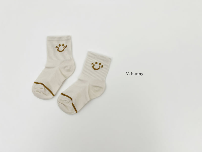V Bunny - Korean Children Fashion - #designkidswear - Misomi Socks Set - 6