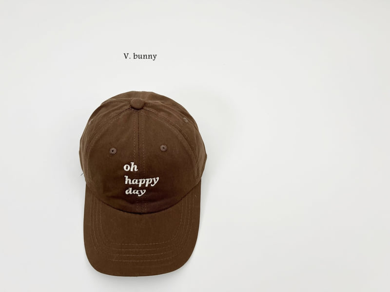 V Bunny - Korean Children Fashion - #designkidswear - Happy Day Cap - 7