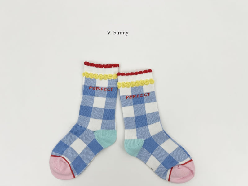 V Bunny - Korean Children Fashion - #discoveringself - Bubble Rabbit Socks Set - 8