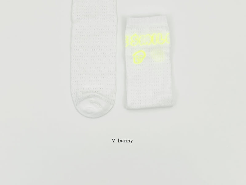 V Bunny - Korean Children Fashion - #discoveringself - Neon Smile Socks Set (set of 3) - 6