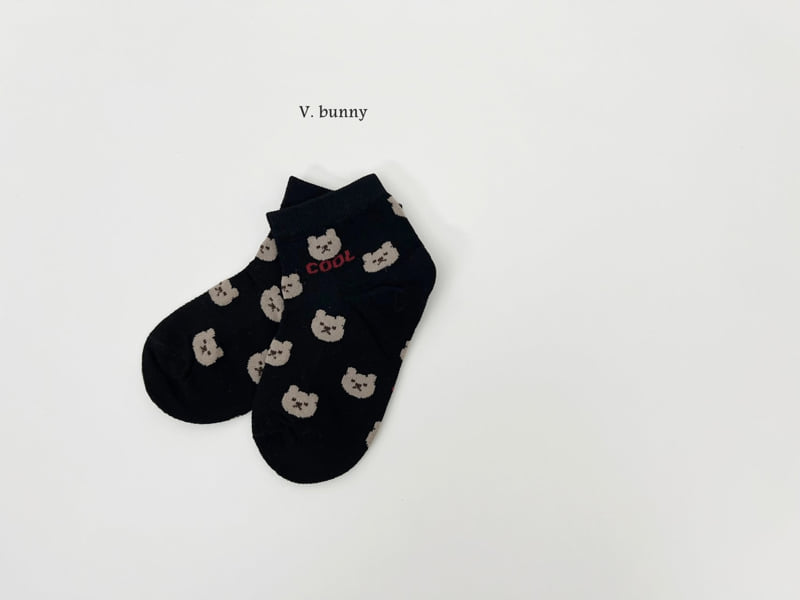 V Bunny - Korean Children Fashion - #designkidswear - Cool Dog Socks Set - 4