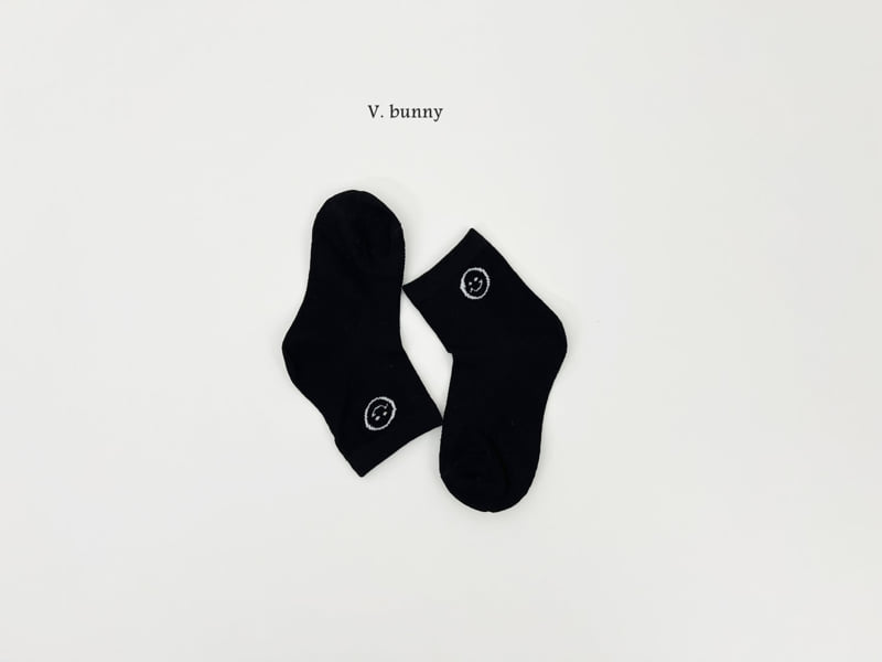 V Bunny - Korean Children Fashion - #fashionkids - Round Socks Set - 8