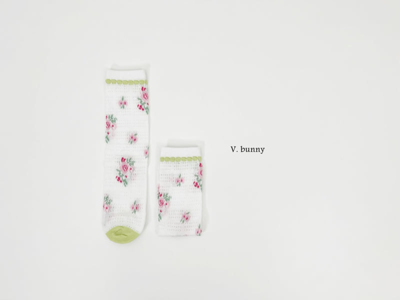 V Bunny - Korean Children Fashion - #fashionkids - Tosuni Sock Set - 7