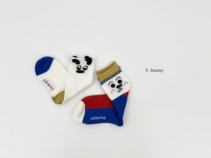 V Bunny - Korean Children Fashion - #kidsshorts - To Do Socks Set - 7