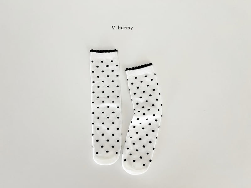 V Bunny - Korean Children Fashion - #kidsshorts - Hemp Flower Sock Set - 6