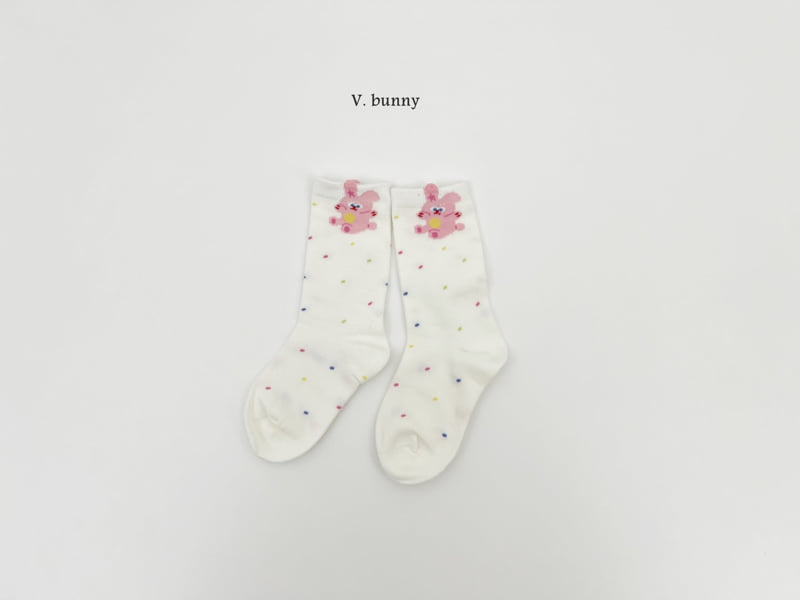 V Bunny - Korean Children Fashion - #kidsstore - Mushroom Socks Set - 7