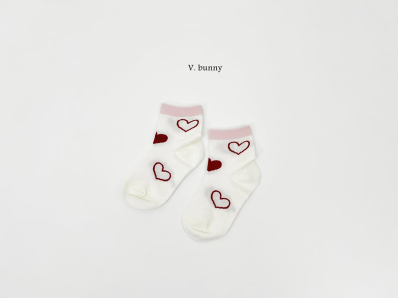 V Bunny - Korean Children Fashion - #kidsstore - Honey Socks Set - 8