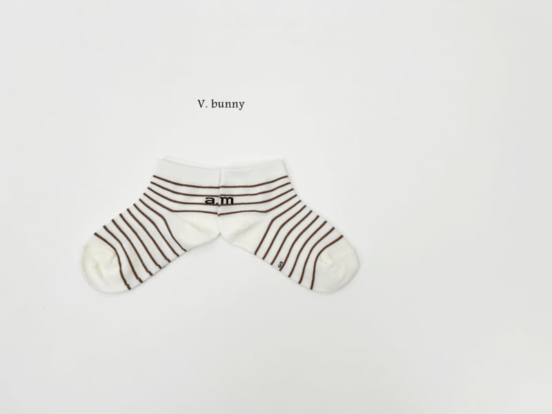 V Bunny - Korean Children Fashion - #kidsstore - Cool Dog Socks Set - 7