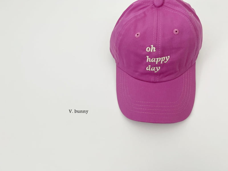 V Bunny - Korean Children Fashion - #kidsstore - Happy Day Cap - 11