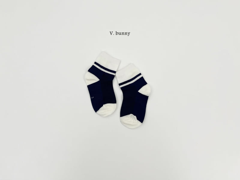 V Bunny - Korean Children Fashion - #magicofchildhood - Marine Boy Socks Set - 7