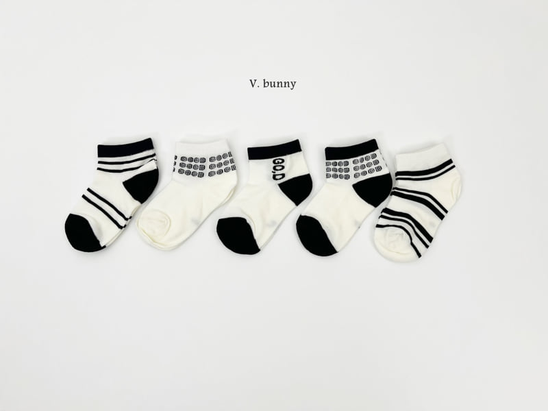 V Bunny - Korean Children Fashion - #magicofchildhood - Goddy Socks Set