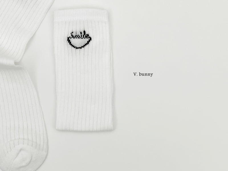 V Bunny - Korean Children Fashion - #minifashionista - Happy Smile Socks Set (set of 3) - 11