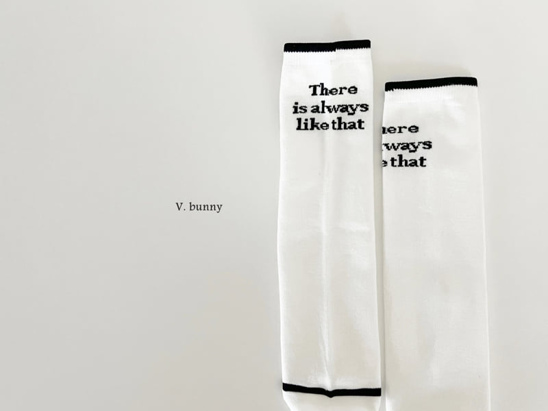 V Bunny - Korean Children Fashion - #minifashionista - Stripe A Sock Set - 9