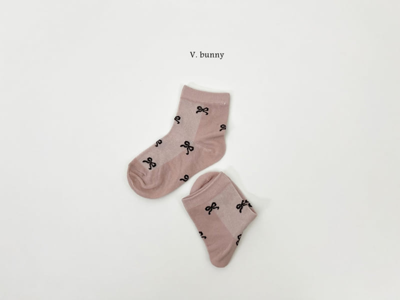 V Bunny - Korean Children Fashion - #minifashionista - Good Day Bear Socks Set - 8