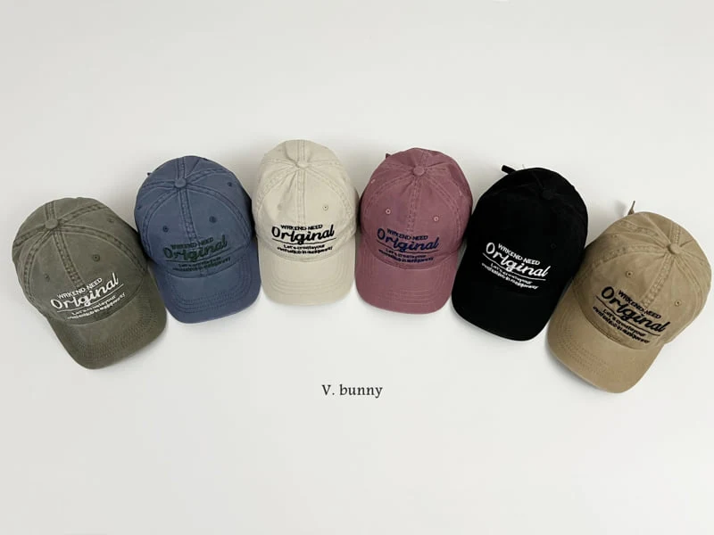 V Bunny - Korean Children Fashion - #prettylittlegirls - Origin Cap - 2