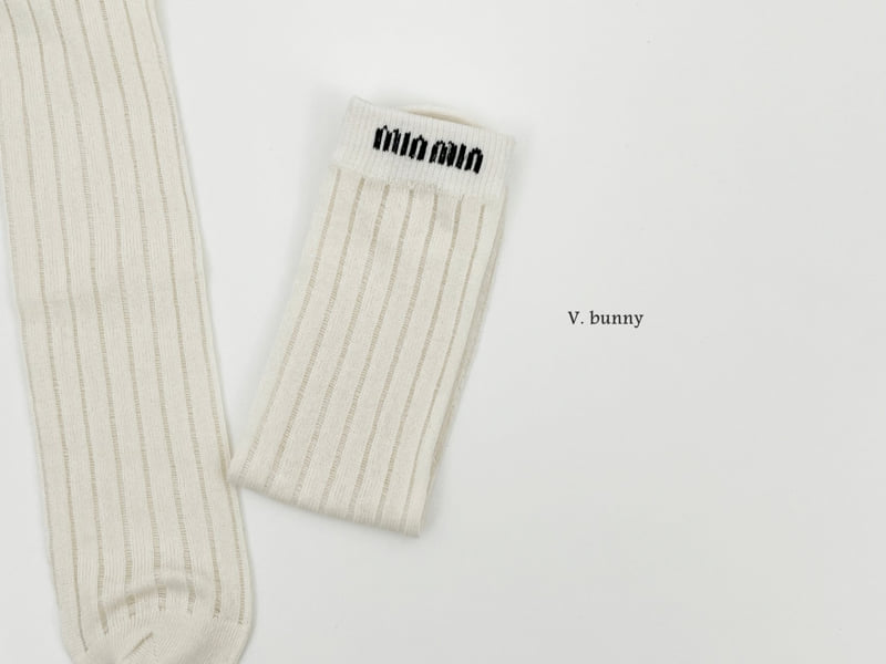 V Bunny - Korean Children Fashion - #prettylittlegirls - Min Min Sock Set (set of 3) - 5