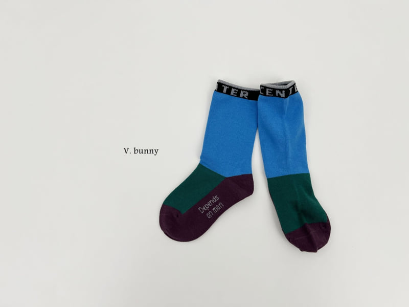 V Bunny - Korean Children Fashion - #prettylittlegirls - Line R Socks Set - 6
