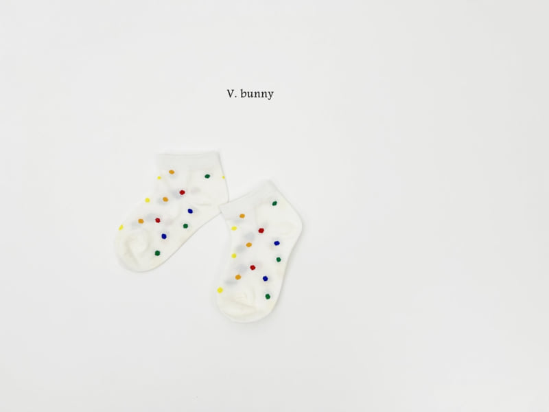 V Bunny - Korean Children Fashion - #prettylittlegirls - Color Stripe Socks Set - 8