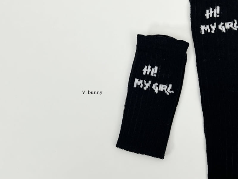 V Bunny - Korean Children Fashion - #prettylittlegirls - My Girl Socks Set - 7