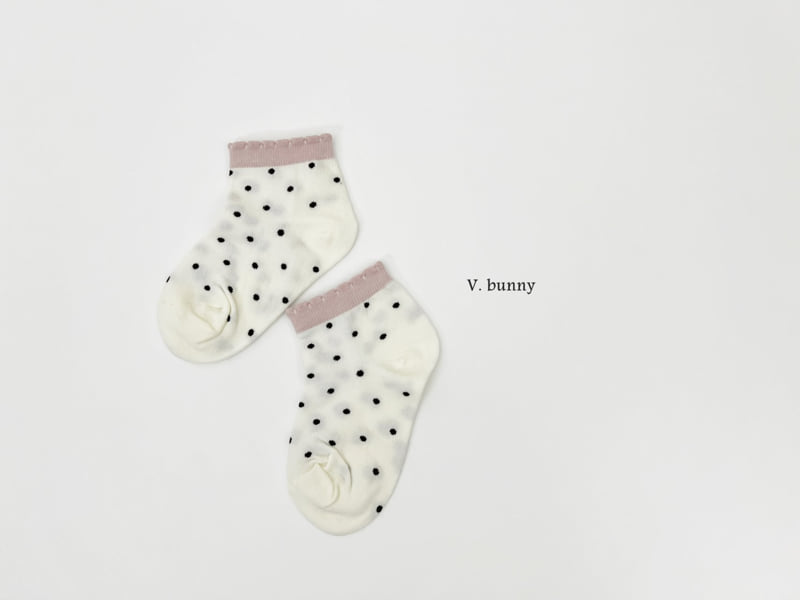 V Bunny - Korean Children Fashion - #prettylittlegirls - Red String Socks Set - 6