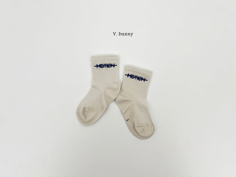 V Bunny - Korean Children Fashion - #stylishchildhood - Motion Socks Set - 6
