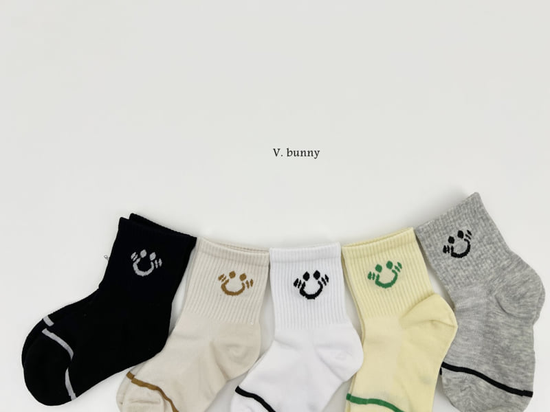 V Bunny - Korean Children Fashion - #stylishchildhood - Misomi Socks Set - 3