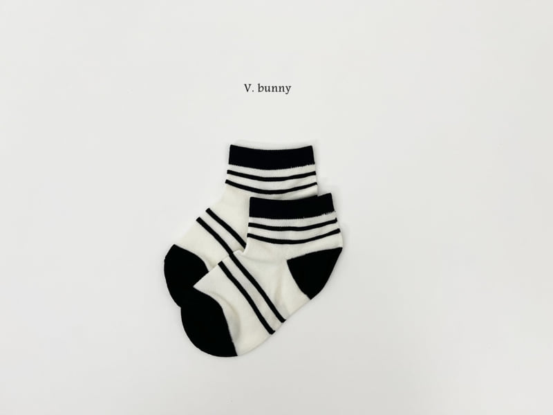 V Bunny - Korean Children Fashion - #stylishchildhood - Goddy Socks Set - 6