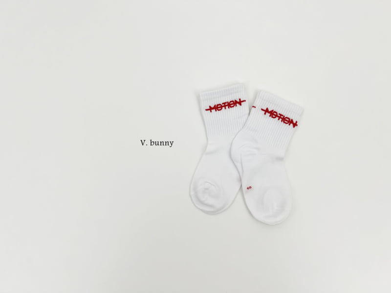 V Bunny - Korean Children Fashion - #prettylittlegirls - Motion Socks Set - 4
