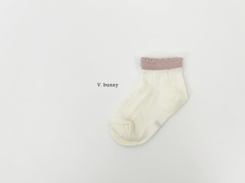 V Bunny - Korean Children Fashion - #todddlerfashion - Red String Socks Set - 7