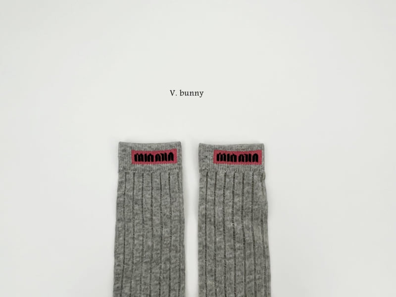 V Bunny - Korean Children Fashion - #toddlerclothing - Min Min Sock Set (set of 3) - 7